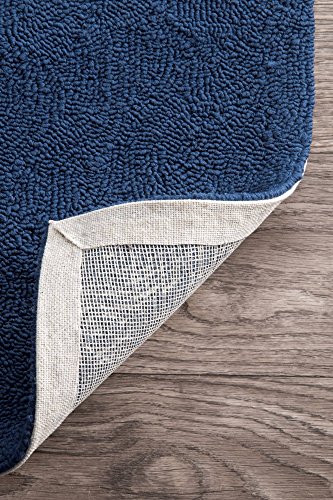 Nuloom Marine Hand Hooked Indoor/Outdoor Area Rug, 6' X 9', Navy #TOP5