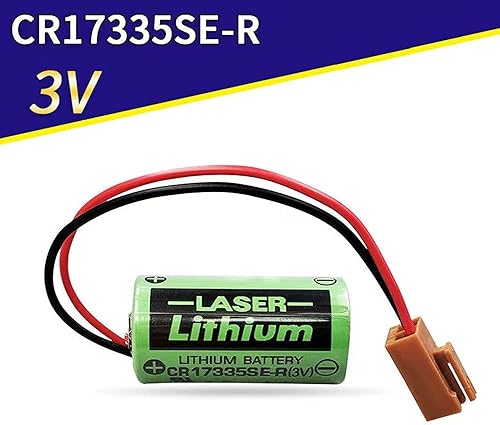 Miniatura 2 de XIAOXX - Batería de repuesto de 3 V de 1800 mAh CR17335SE-R para SANYO con enchufe