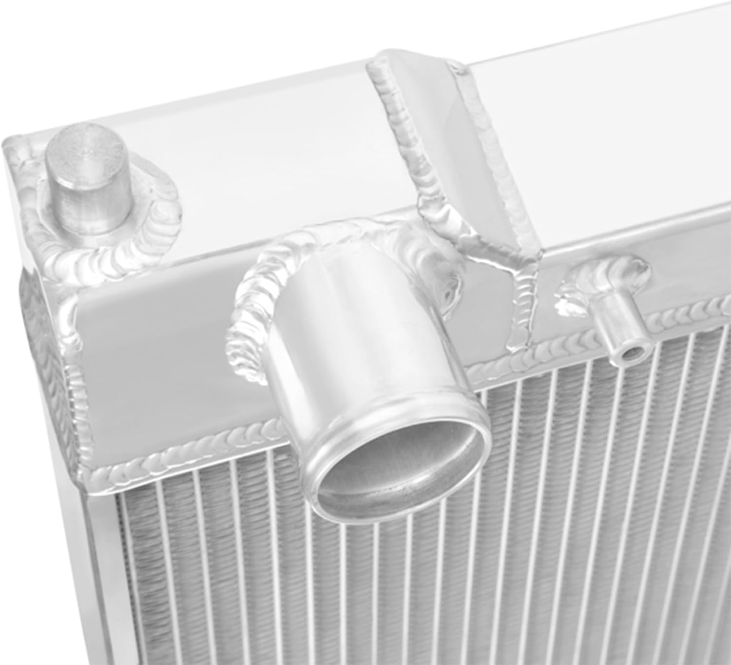 Mishimoto MMRAD-F2D-95 Performance Aluminum Radiator, Compatible with Ford Powerstroke 7.3L, 1995-1997