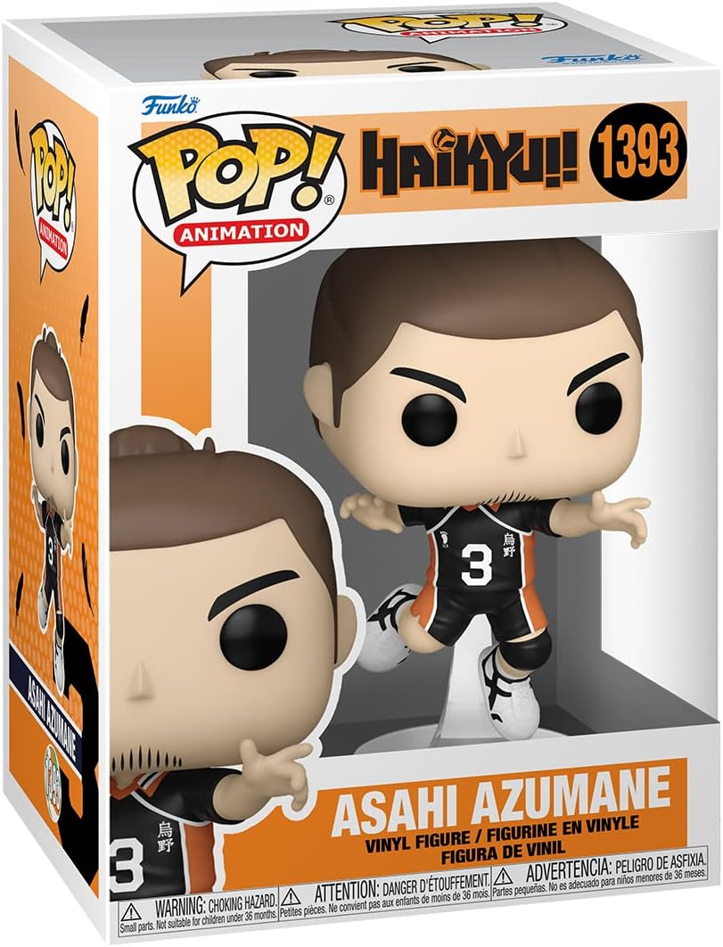 Funko POP! Animation: Haikyu! - Asahi Azumane - Collectable Vinyl Figure - Gift Idea - Official Merchandise - for Kids & Adults - Anime Fans - Model Figure for Collectors and Display image 2