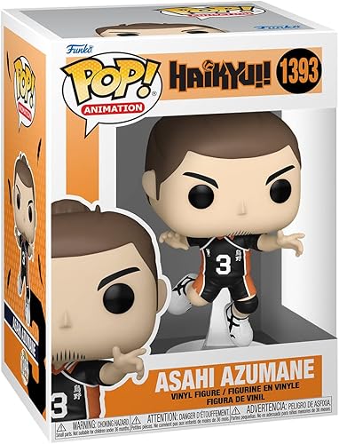Miniatura 2 de Funko Pop! Animation: Haikyu! - Asahi Azumane - Figura de vinilo coleccionable - Idea de regalo - Producto oficial - para niños y adultos -