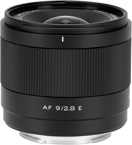 Miniatura 2 de VILTROX Lente de enfoque automático Air E APS-C de 0.354 in f2.8 para cámaras E-Mount, lente de cámara gran angular para Sony a6600 a6700 ZV-E10