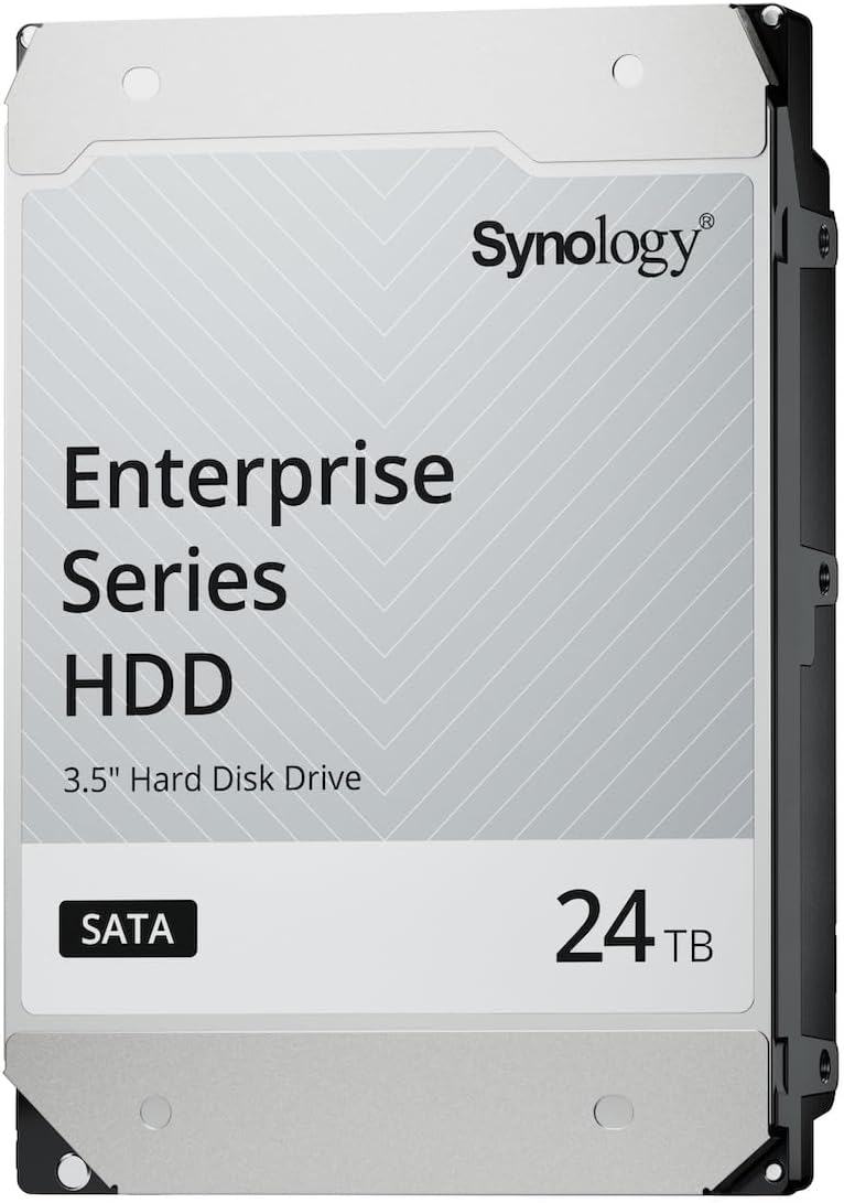 Synology - HAT5320-24T Enterprise HAT5300 HAT5320-24T 24 TB Hard Drive - 3.5 Internal - SATA (SATA/600) -