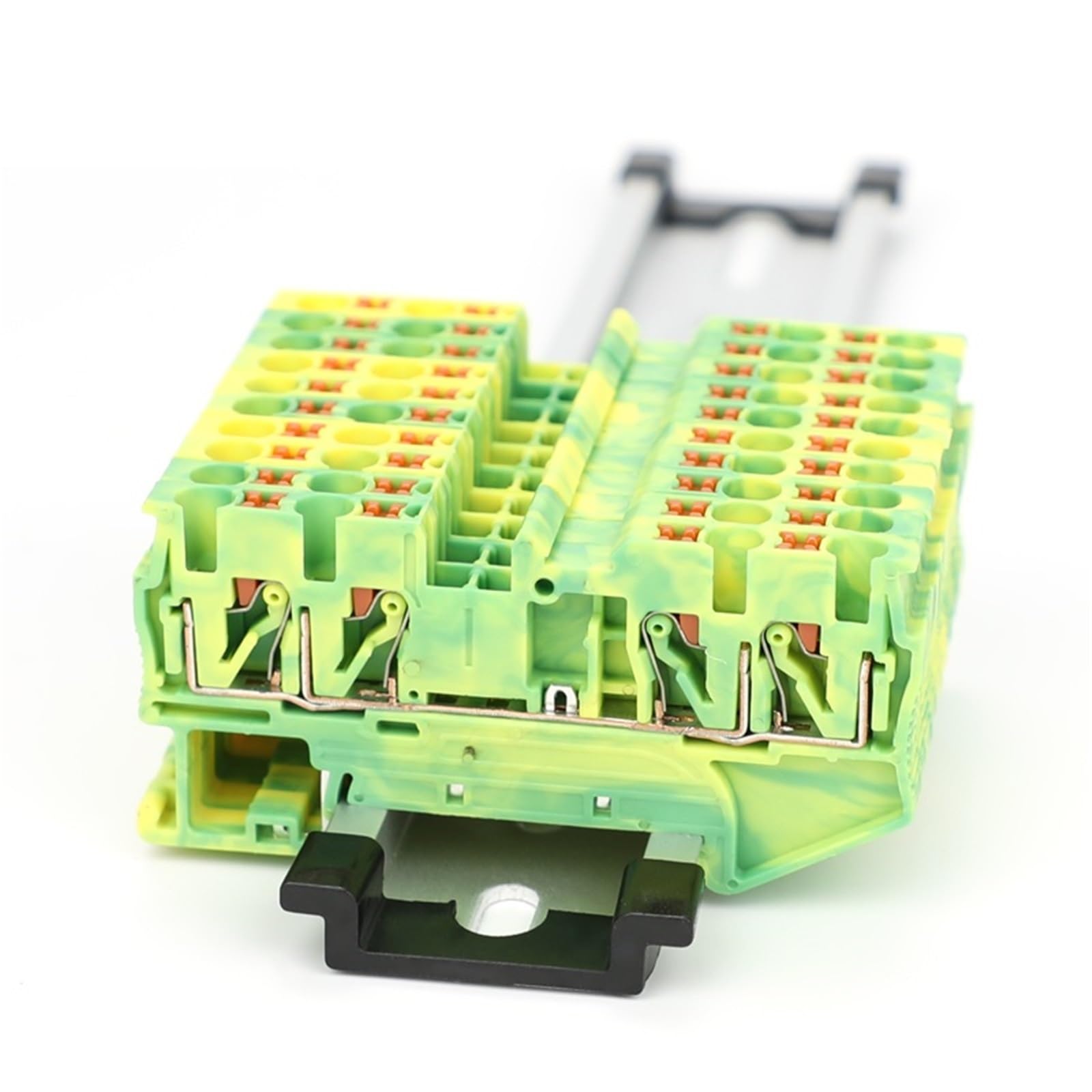 DIN-Schienenklemme PT2.5-QU-PE, 2 Eingänge und 2 Ausgänge, 4 Leiter, 2,5 mm², 5 Stück (10 Stück)