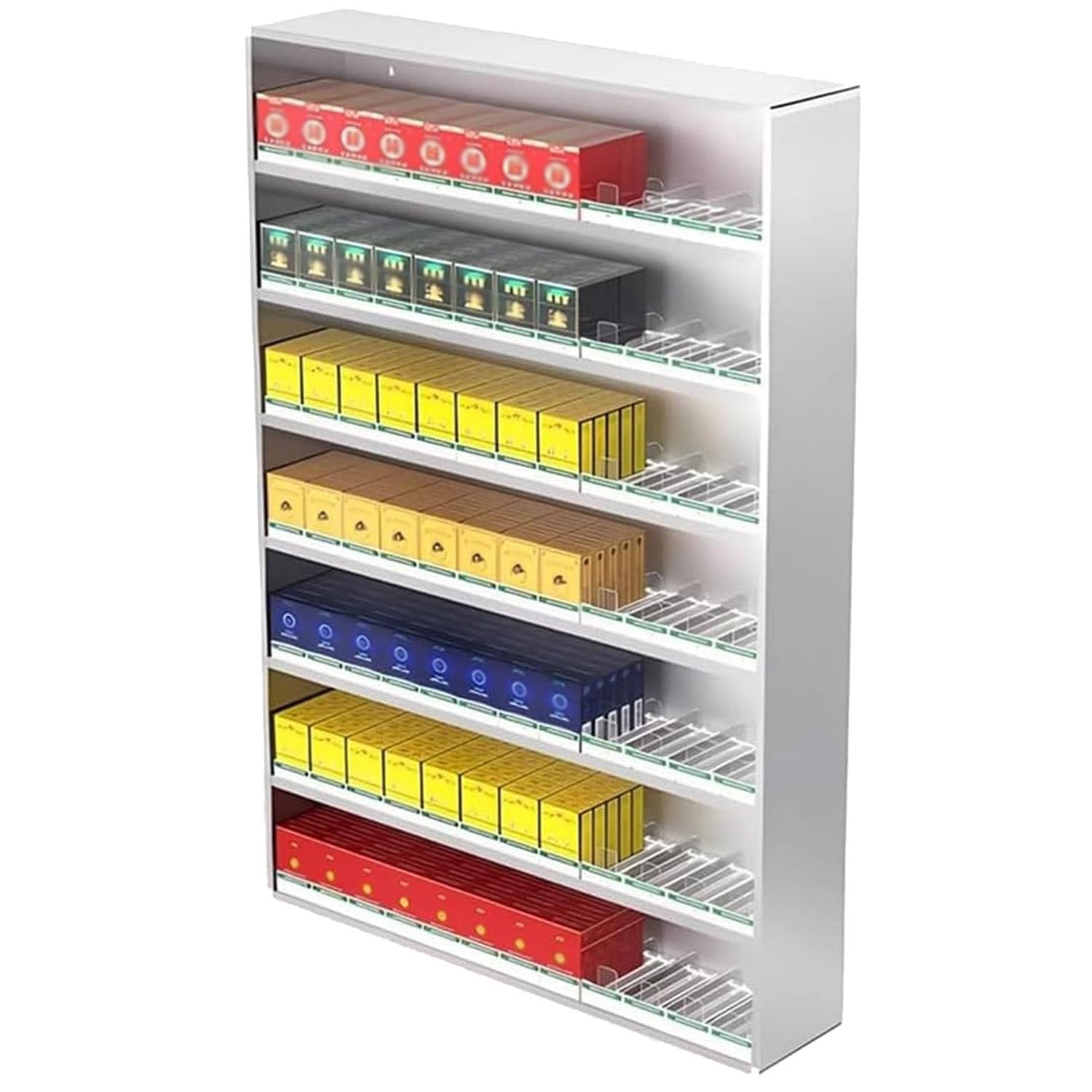 Présentoir à cigarettes automatique mural support de vente commerce de détail