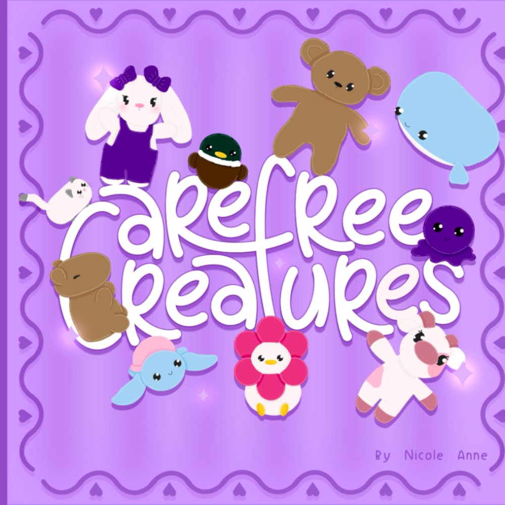 Carefree Creatures: Coloring Book