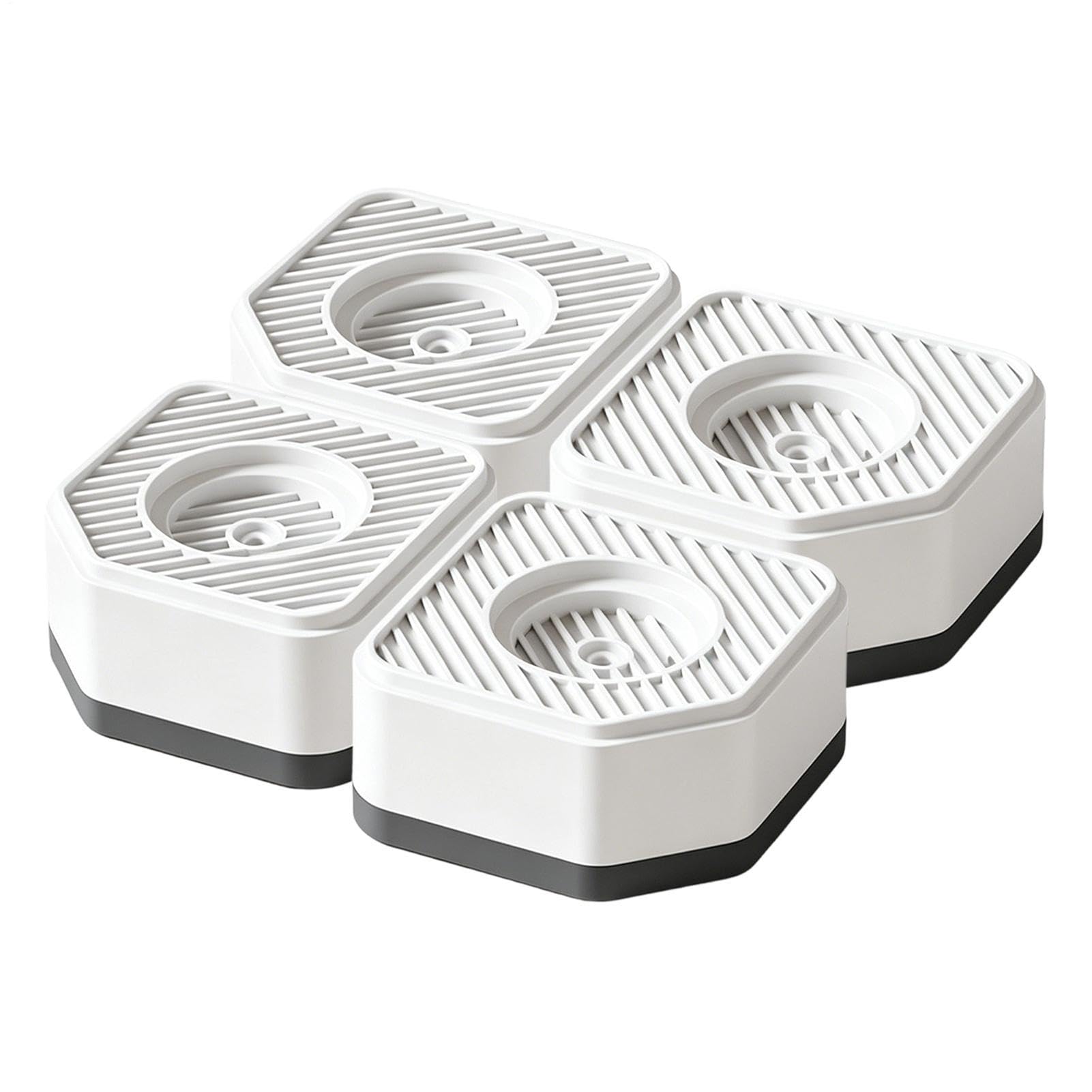 Almohadillas antivibración para lavadora y secadora pack de 4 soportes de goma