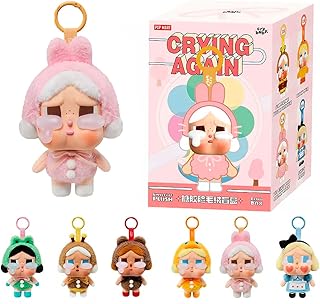【正規品・未開封】POP MARTCRYBABY Crying Again シリーズ フェイスぬいぐるみ【1ピース】 ポップマート ガチャガチャ ブラインド ボックス フィギュア プラモデル プレミアム おもちゃ ソフビ オリジナル キャラクター 誕生日 プレゼント (通常)