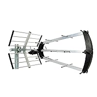 Metronic 415047 Antenna esterna Trinappe 20 db - Filtro 4G - UHF