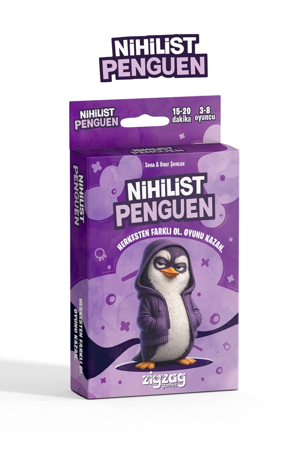 Nihilist Penguen, Eğlenceli Parti Kart Oyunu, 3-8 Oyuncu, 15-20 Dakika