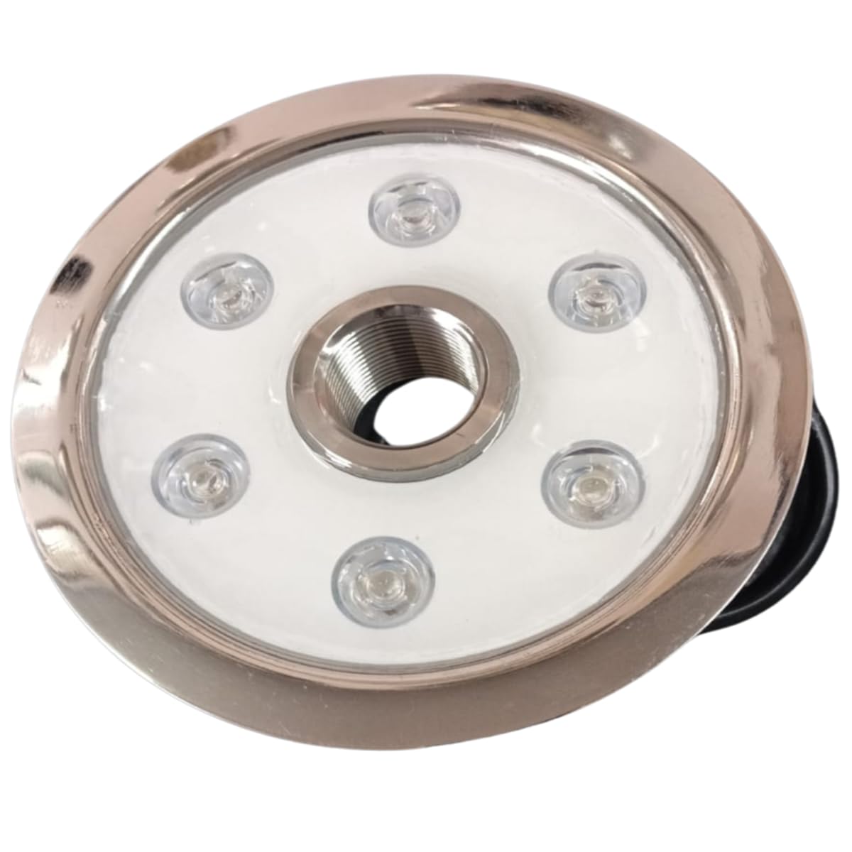 RGB Fountain Light 18W Underwater IP68 Waterproof Spotlight Stainless Steel Submersible Pond & Pool Light 6 high-Lumen LEDs for Outdoor Water Features & Landscape Decoration-image-5