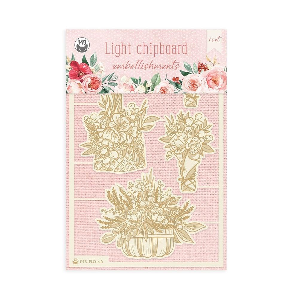 P13 Die-Cut Chipboard Embellishments 4
