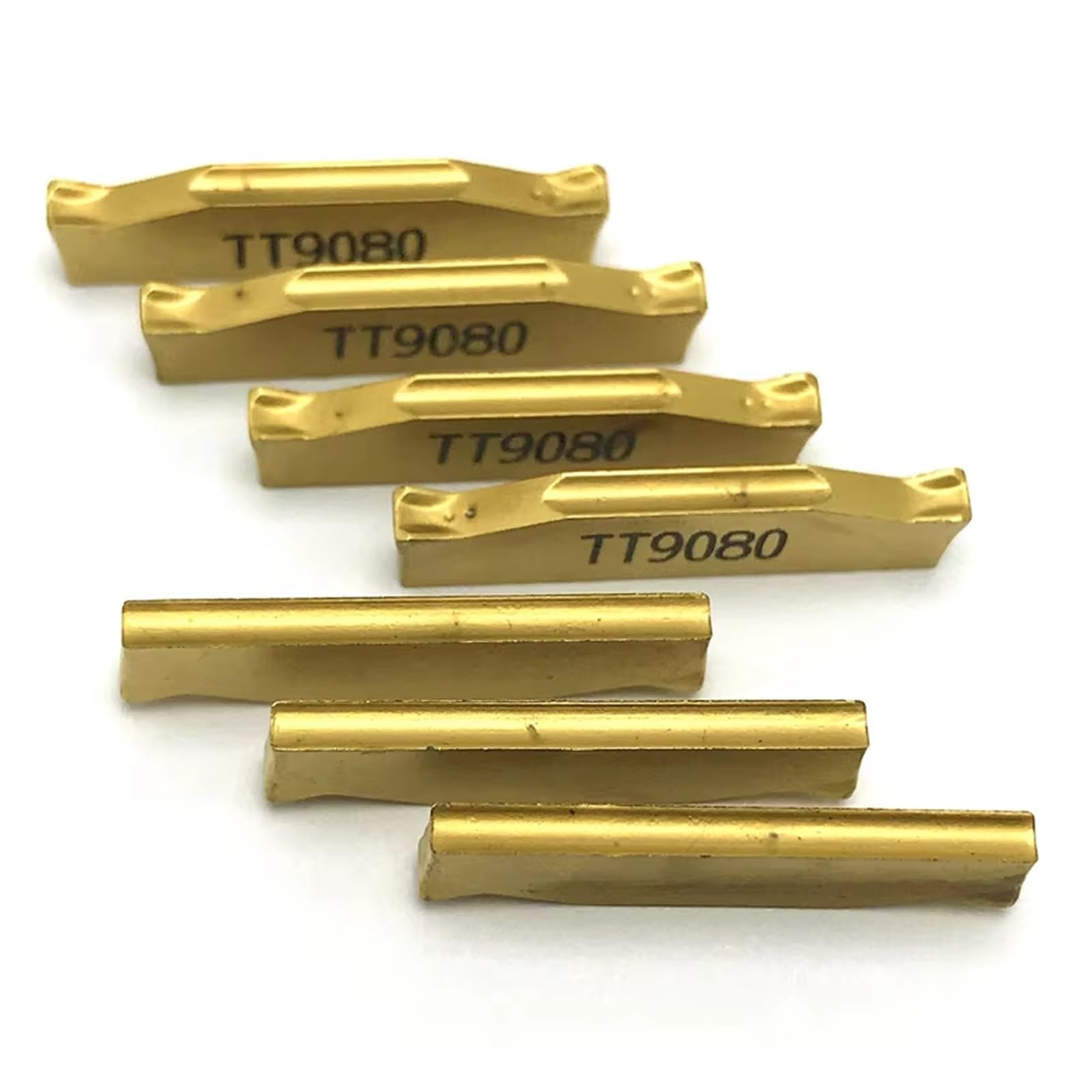 Outils De Rainurage Outil Tournage Plaquettes En Carbure(10PCS TDC3 TT9080)
