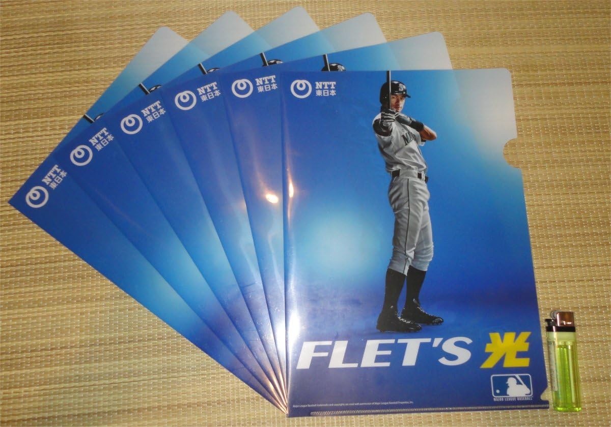 Amazon.co.jp: イチロー クリアファイル FLET'S光 マリナーズ NTT
