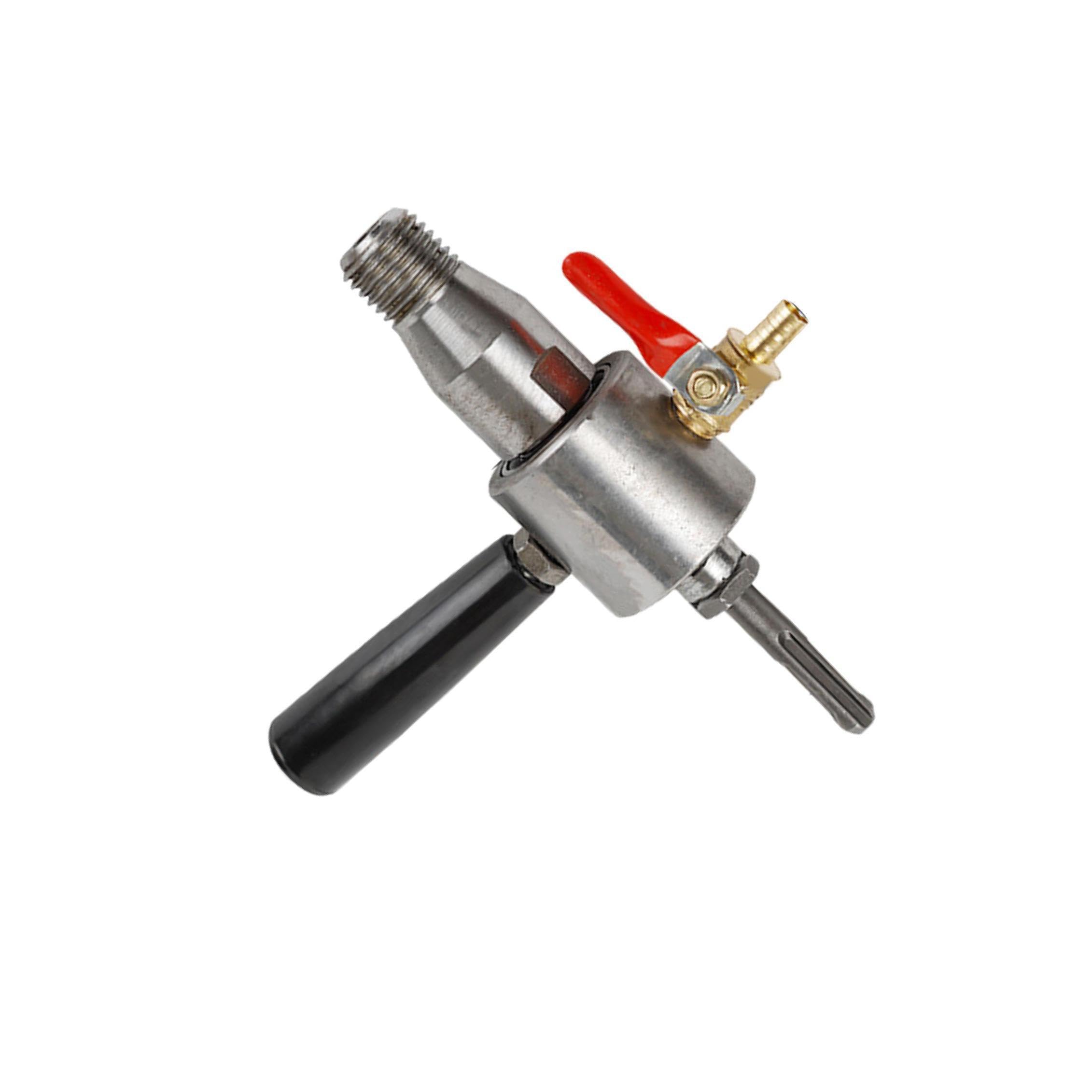PUXZYAX Electric Drill Adapter Conversion Head 22mm Thread Size Electric Hammer Improves Efficiency Adapter Guarantees Secure Fit and Stable Connection for, with 1 Round Handle, 16.5x16cm