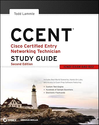 CCENT Cisco Certified Entry Networking Technician Study Guide: 2nd Edition book cover
