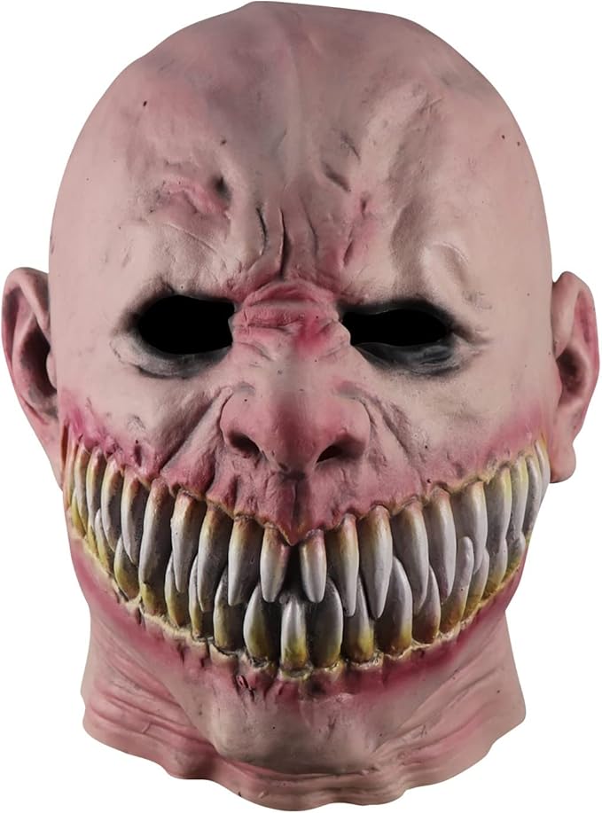 FRJINIE 2023 New Halloween Horror Bloody Rotten Mask