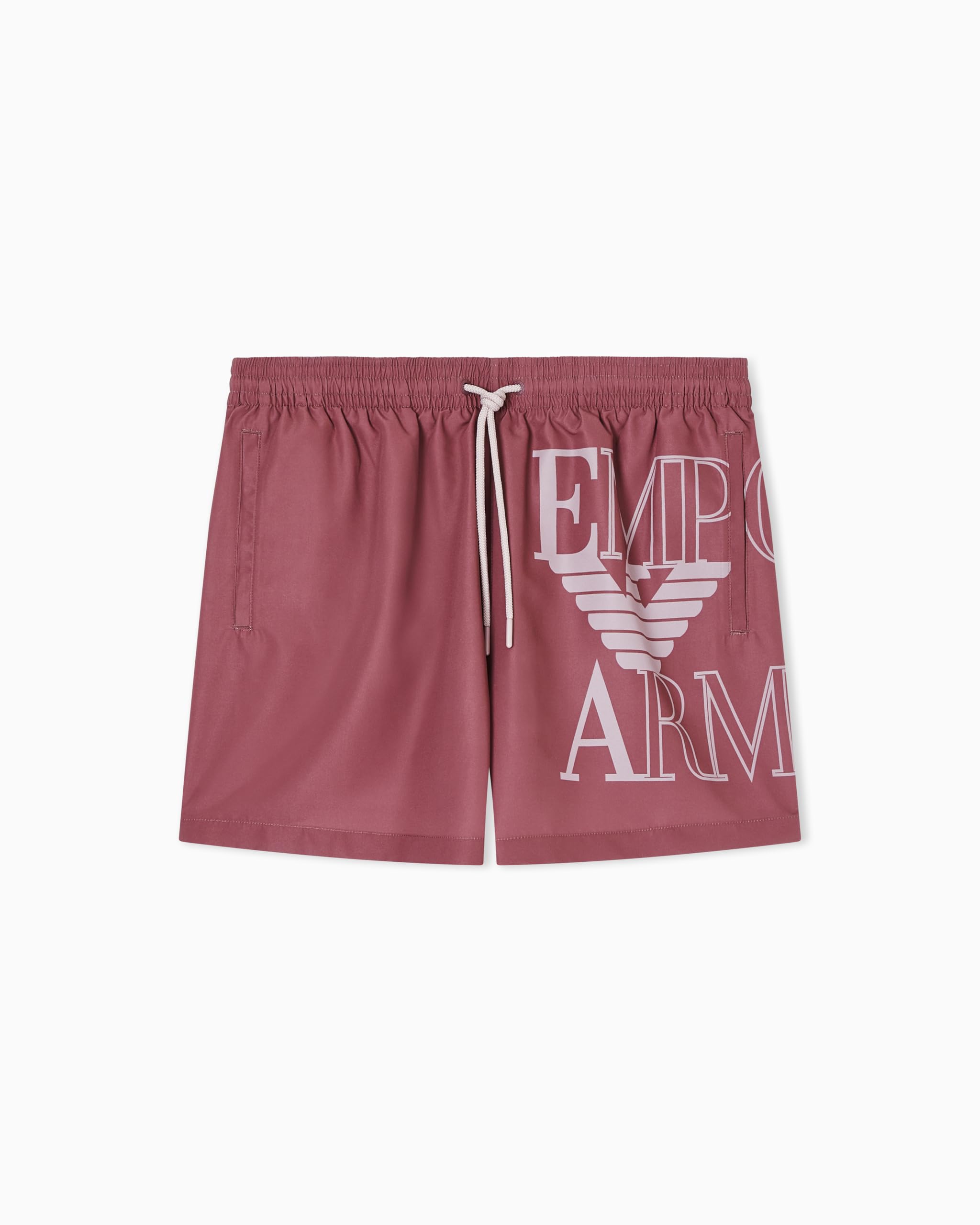 Emporio Armani Men's Bold Logo Boxer Brown L