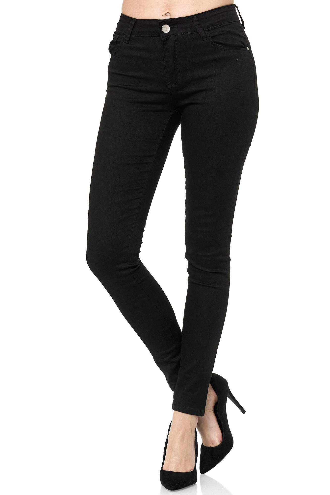 Elara Donna Pantaloni Elasticizzati Push Up Jeans Chunkyrayan