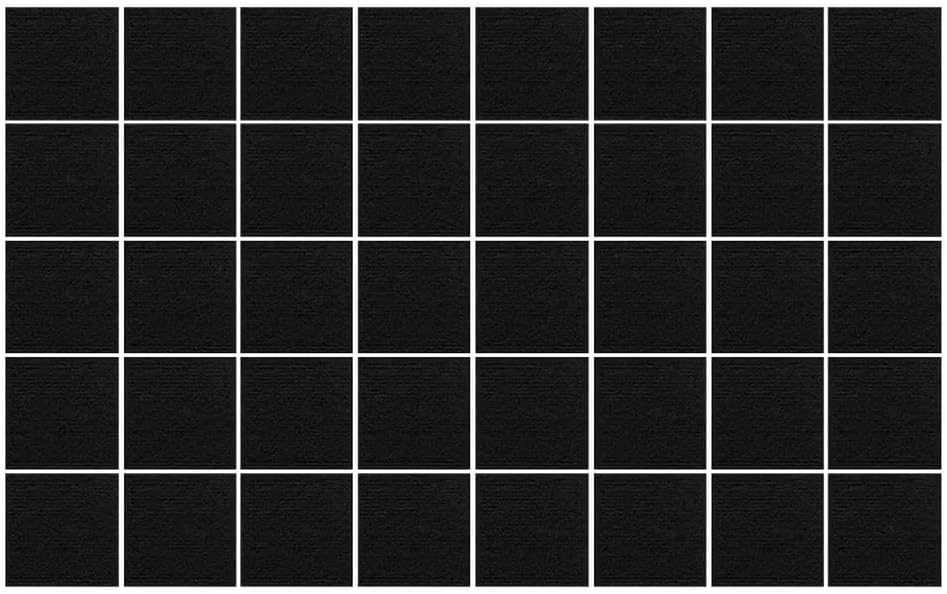 50PCS Self-Adhesive Carpet 30x30cm Peel Stick Removable Sticker Floor Mats for DIY Home Furnishing Tiles Hallway Indoor,Grey,40PCS,30x30cm