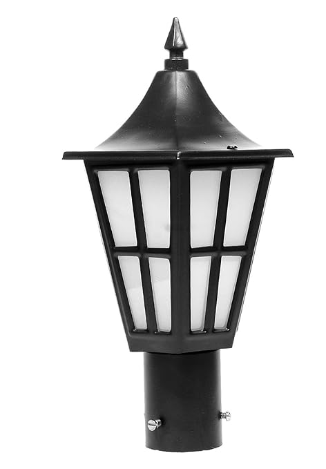Prop It up Metal Pillar Light - (Black)