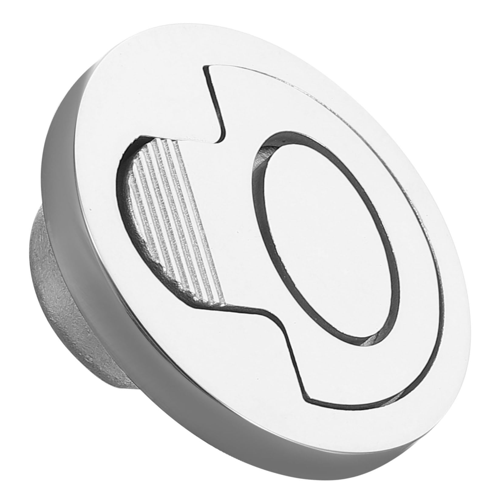 Happyyami Zuglasche Für Yacht-Hardware Verriegelung Für Marineboote Bodenverriegelungen Für Boote Luke Schließfach Lukenzug Spülzüge Für Marineboote Bodenziehgriff Rostfreier Stahl Silver