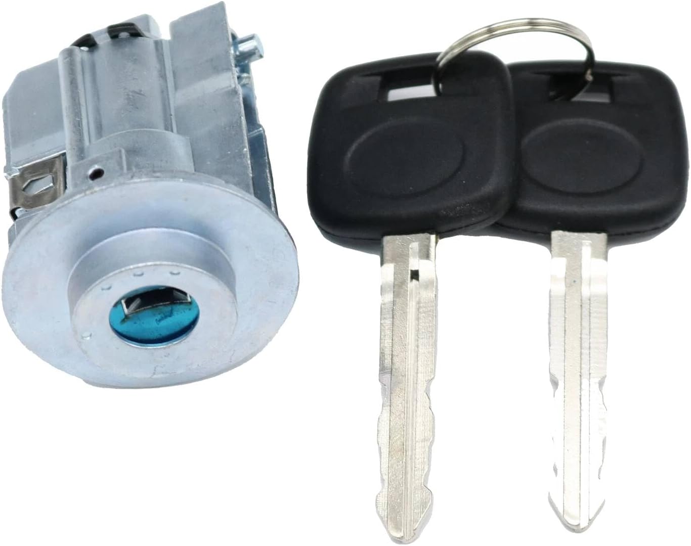 Ignition Lock Cylinder with 2 Keys, Compatible with 2004–2010 Toyota Sienna, Aftermarket Replacement for Part Number 69057-AE020 (K4L)