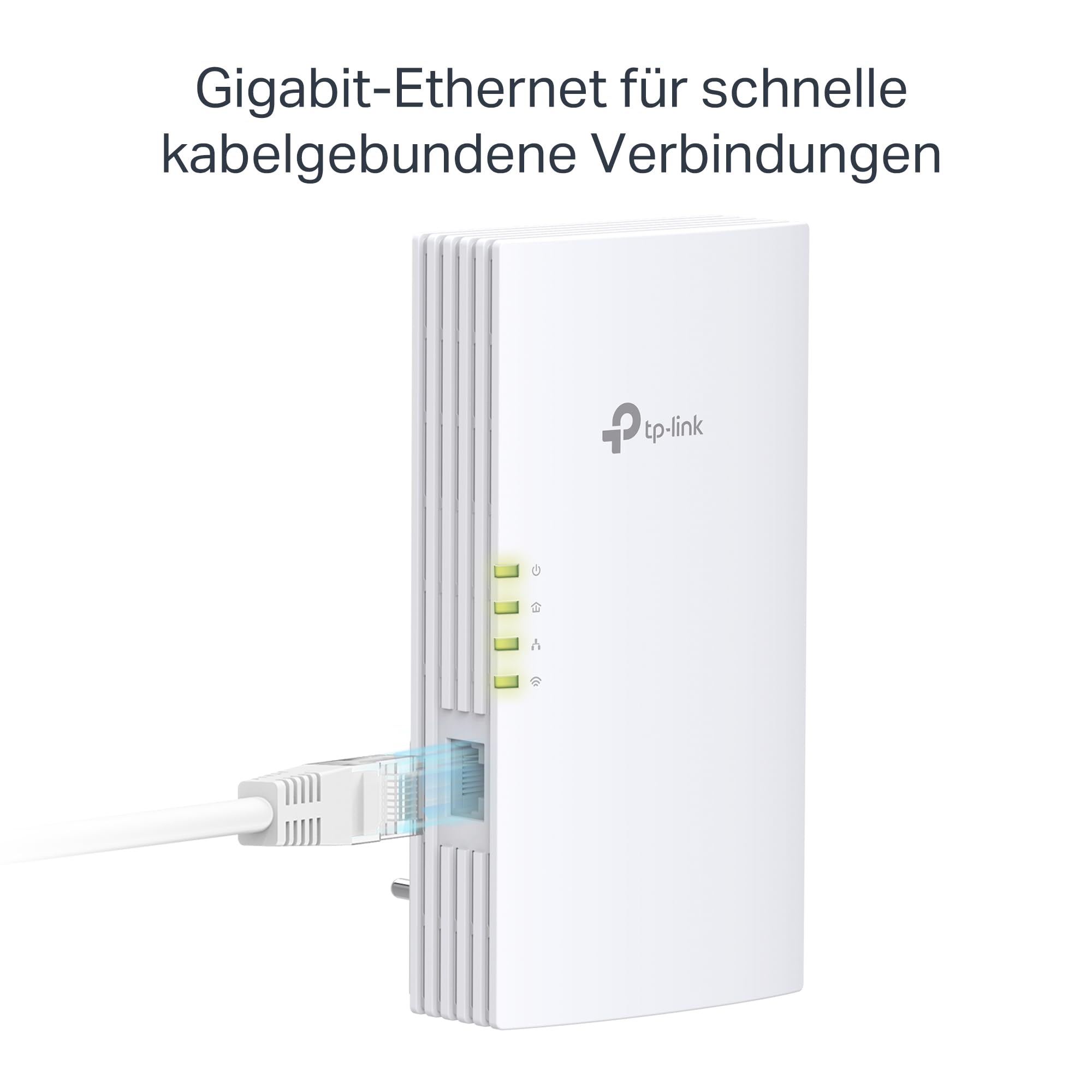 TP-Link TL-WPA7817 KIT Powerline Adapter WLAN, AV1000, WiFi 6 AX1500 Dualband, Gigabit Ethernet, Plug & Play, Kompatibel mit Allen HomePlug AV/AV2 Powerline Adaptern