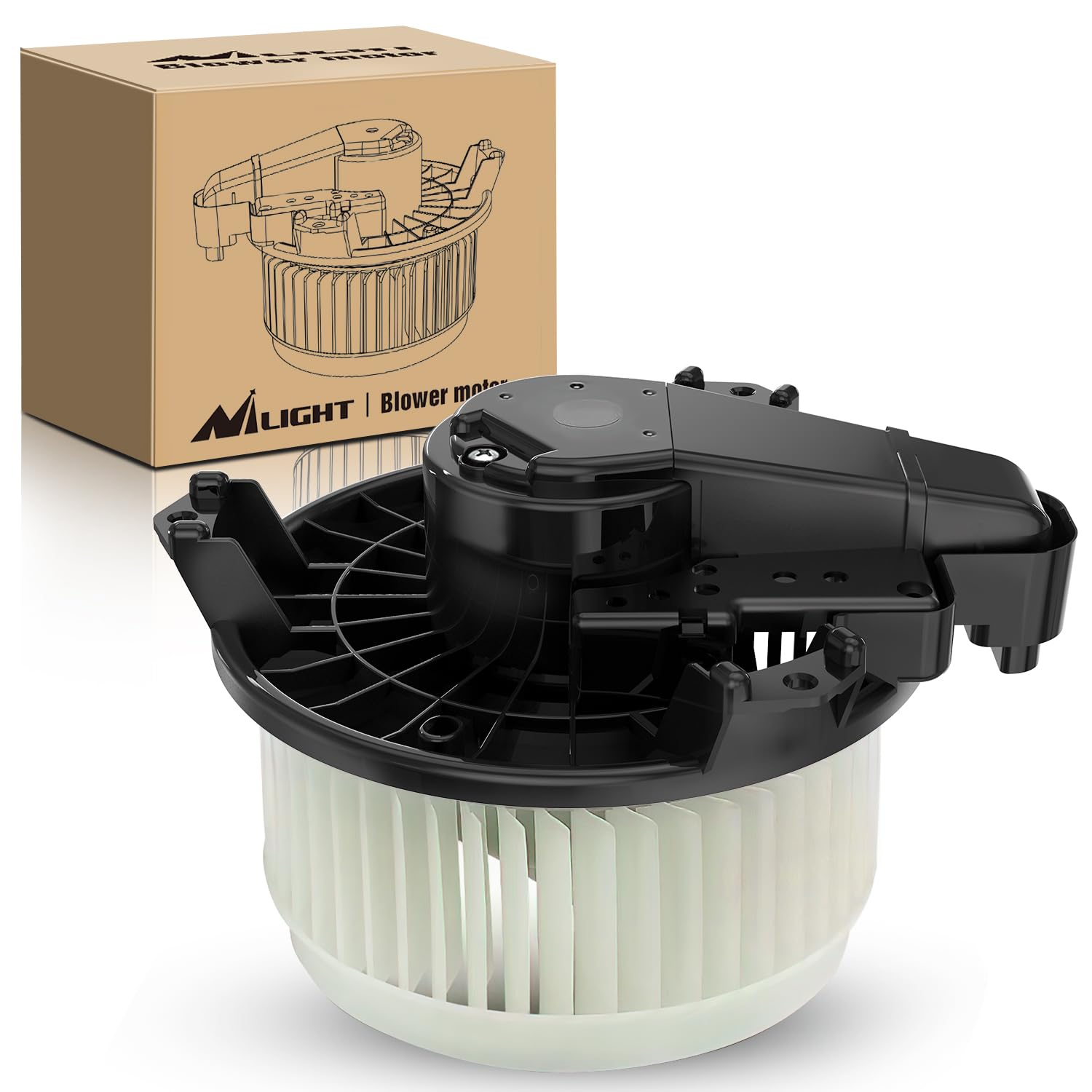 Nilight AC Heater Blower Motor for Toyota Corolla 2009-2018 Auto A/C