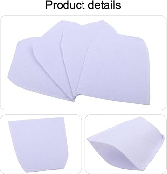 Filter Replacements for Power X-Change TE-VC Li-Solo and TE-HV /06 Li-Solo Cordless Vacuum Cleaners 4/10/ Pack Material for Long Service Life (4PACK)