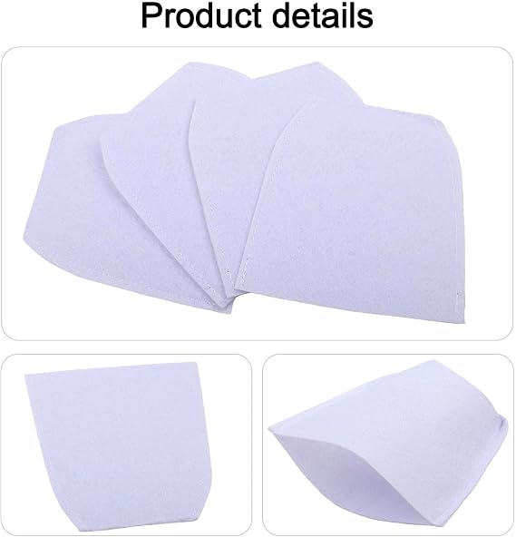 Filter Replacements for Power X-Change TE-VC Li-Solo and TE-HV /06 Li-Solo Cordless Vacuum Cleaners 4/10/ Pack Material for Long Service Life (4PACK)