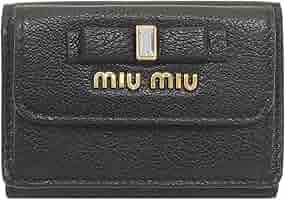 Amazon | [ミュウミュウ] 財布(三つ折り財布) 5MH021 2D7A ネロ