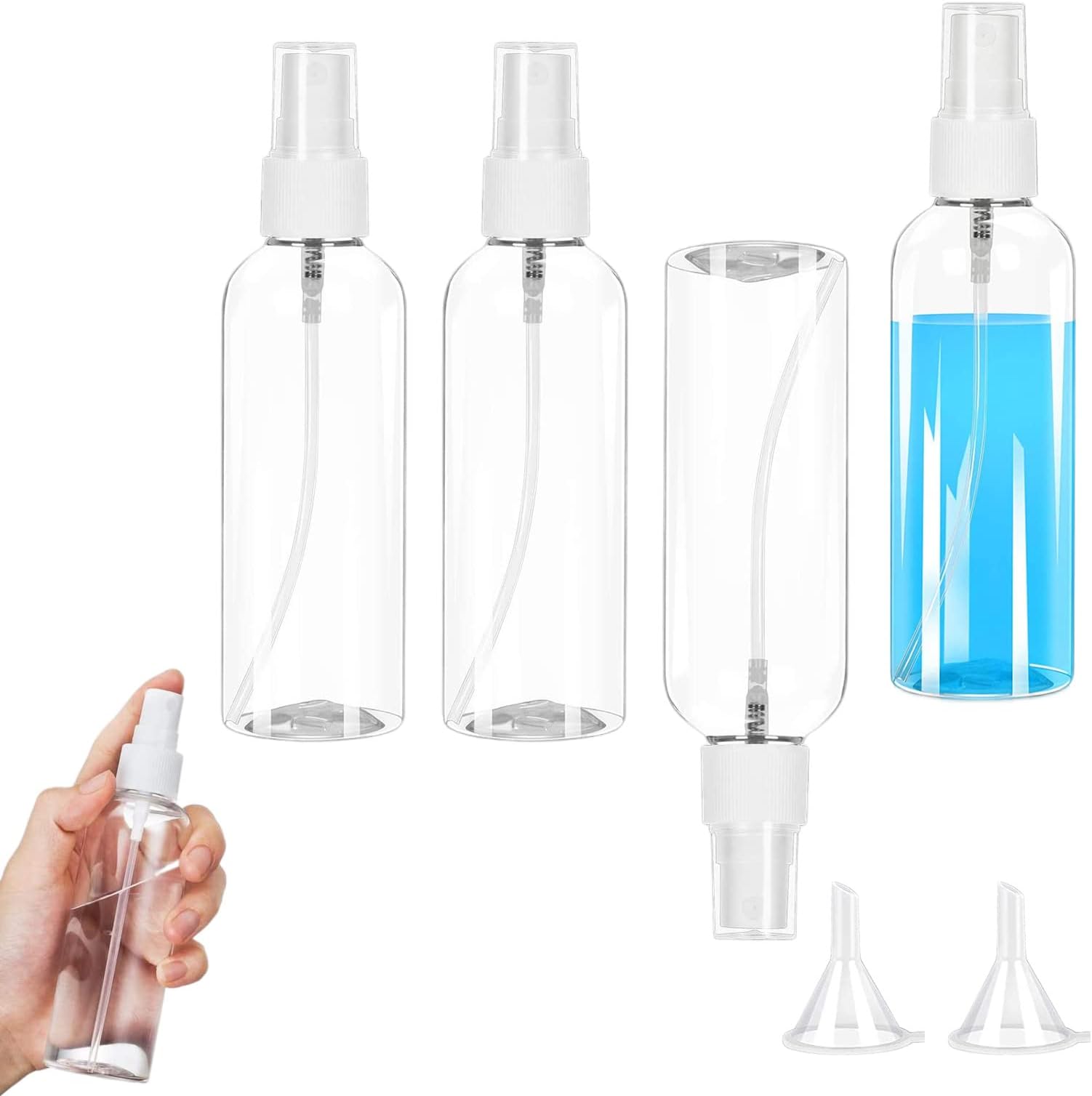 DONQL 6Stück Glas Klein Sprühflasche, Spray Flasc Produktbild-Vorschau 10