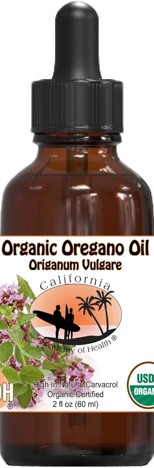 Oregano Oil - 2 oz Bottle - 100% Pure Certified Organic Oregano Oil Since 2004