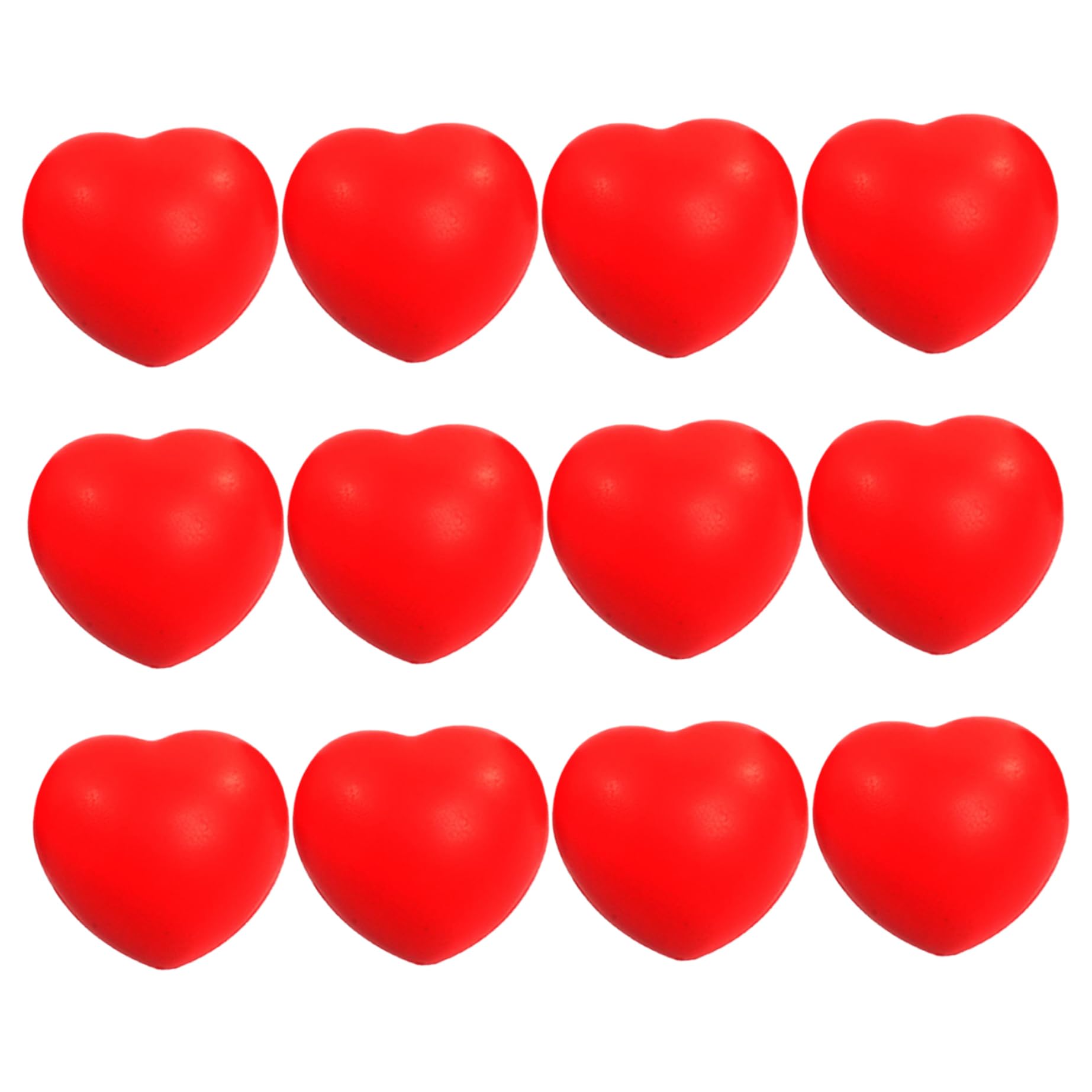 Bolas de alivio del estrés en forma de corazón de 3 pulgadas 7