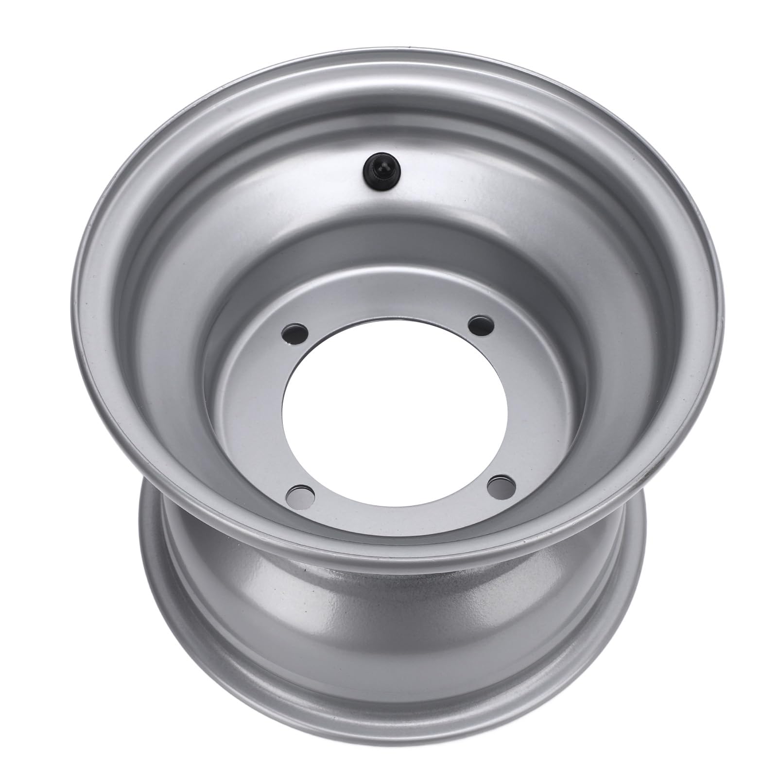 Dpofirs 18X9.50-8 Piasta Koła ATV Wysokiej Jakości materiał ze Stopu Aluminium do Trudnych Terenów Zamiennik do Wózków Golfowych dla Entuzjastów Jazdy Terenowej (4 Otwór)