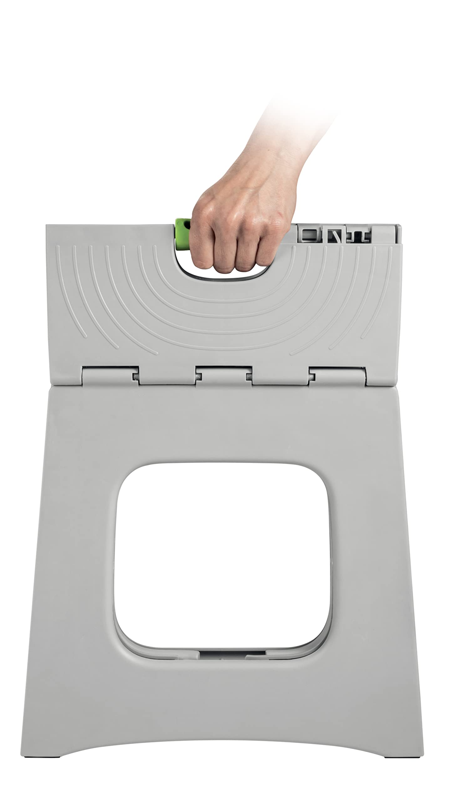 Tescoma - 900958 ProfiMATE, składany stołek, do kuchni i łazienki, oszczędność miejsca, składany, 35 cm, tworzywo sztuczne, szary
