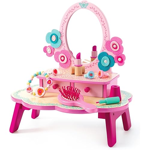 DJECO Flora Dressing Table Play Set