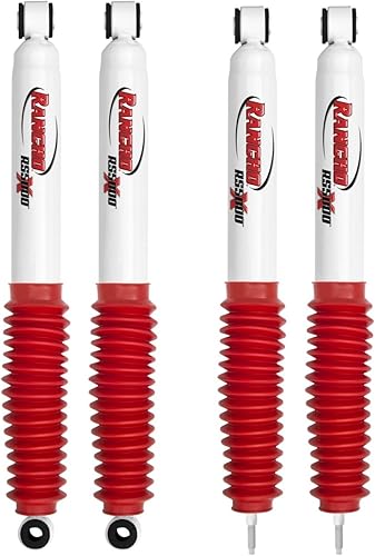 Rancho RS5000 Amortiguadores 05-14 para Ford F-250 F-350 Super Duty 4WD 0-1.5 Juego de 4 por Rancho