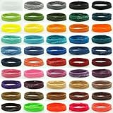 15 Assorted - 1mm Waxed Polyester Twisted Linhasita Cord Macrame Bracelet String, 10yards/Pkg