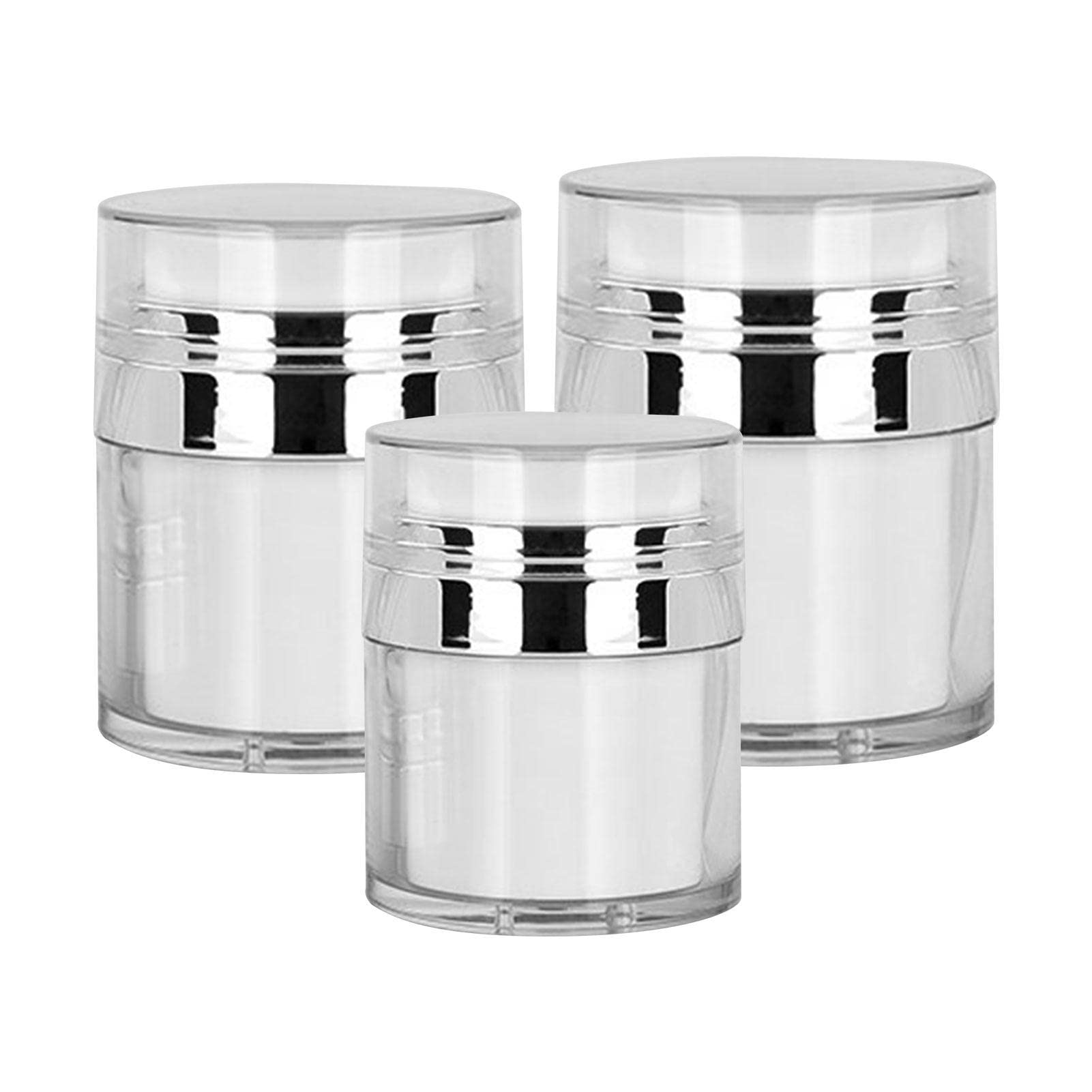 Dispenser Pompa Airless Per Creme - Set 4 Pezzi Da 15/30/50/100 Ml - Foto 4