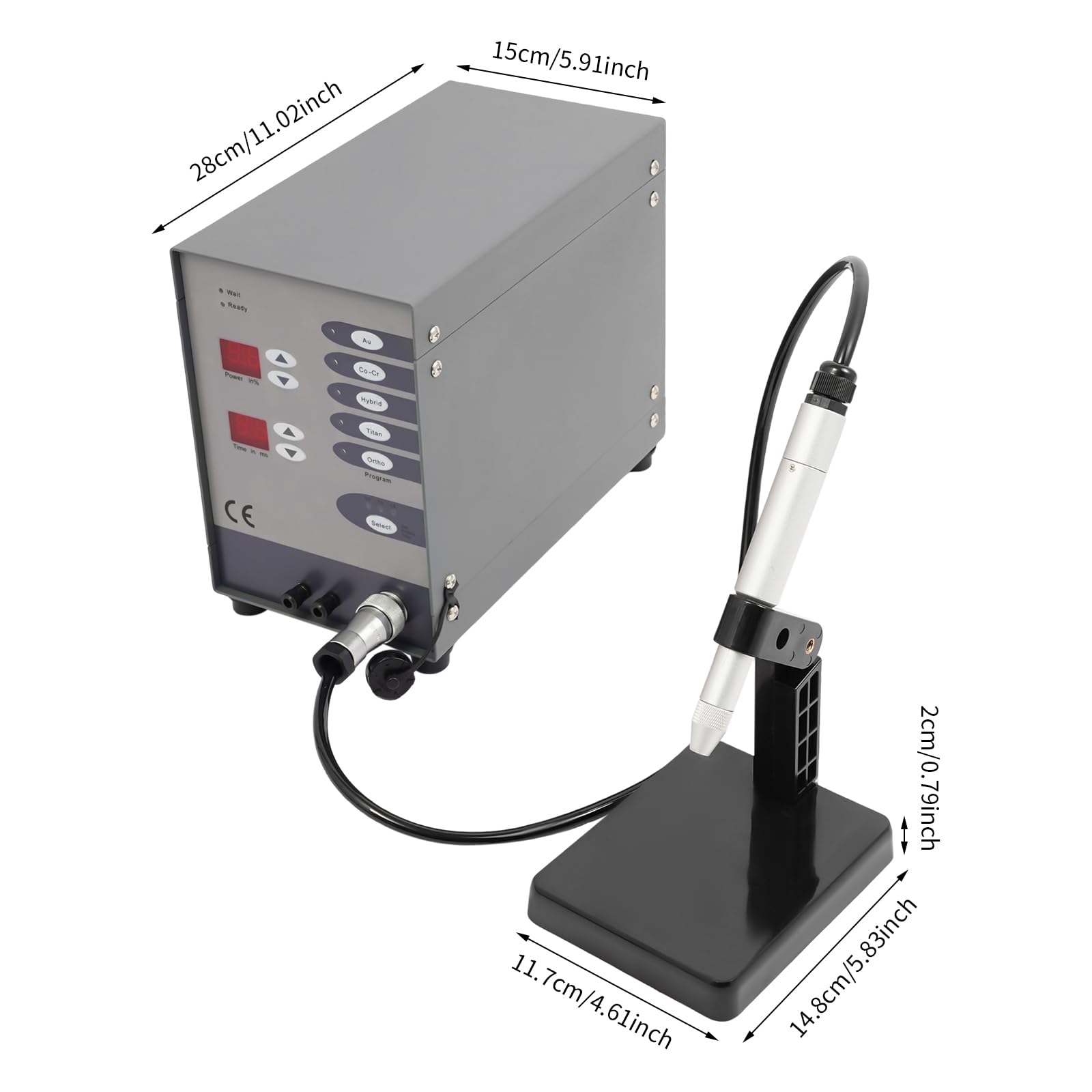 Automatic Spot Welder,110V 60Hz Automatic Pulse Argon Arc CNC Spot Welding Machine,5 in 1 CNC Jewelry Dental Spot Welder Machine for Jewelry Repair,Gold and Hardware Workpiece Welding