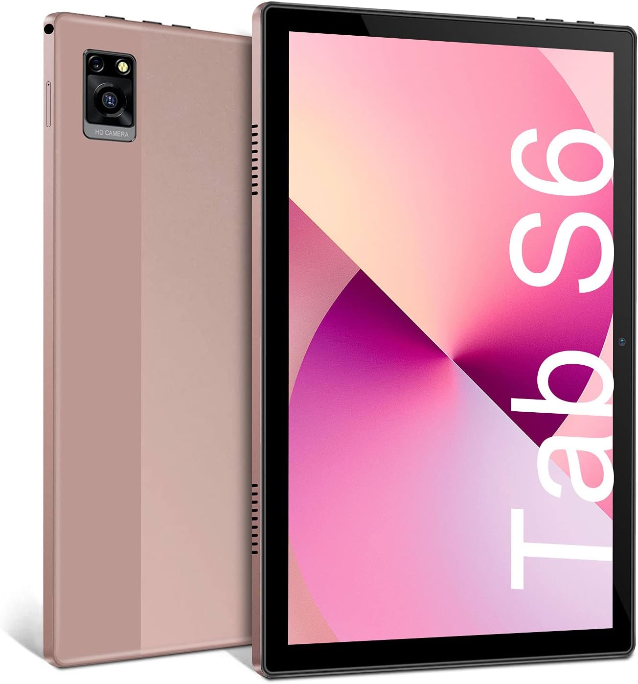 4G LTE Tablet 10 Pollici Android, Octa-Core, 6 GB RAM + 64 GB ROM / TF 256 GB, Certificato GMS, Schermo HD IPS, 6000 mAh, Dual SIM, 5G + 2.4G WiFi, 8 MP + 5 MP, Bluetooth, OTG, GPS, Type-C, Rosa 4G LTE Tablet 10 Pollici Android, Octa-Core, 6 GB RAM + 64 GB ROM / TF 256 GB, Certificato GMS, Schermo HD IPS, 6000 mAh, Dual SIM, 5G + 2.4G WiFi, 8 MP + 5 MP, Bluetooth, OTG, GPS, Type-C, Rosa