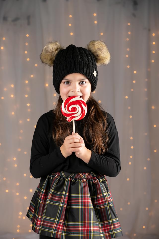 Image of Funky Junque Matching Sets Kids Beanie Hat Scarf Texting Gloves Bundle Girls Boys Toddler