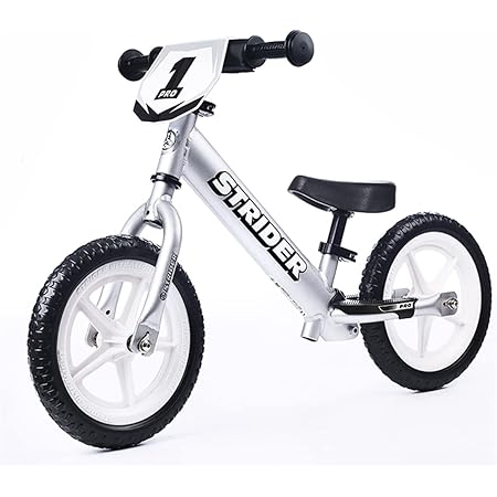 Amazon ストライダー プロ Strider Pro 12インチ 本体 シルバー 日本正規品 ペダルなし自転車 おもちゃ