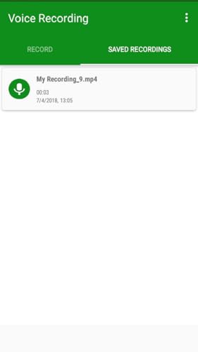 Voice Recording