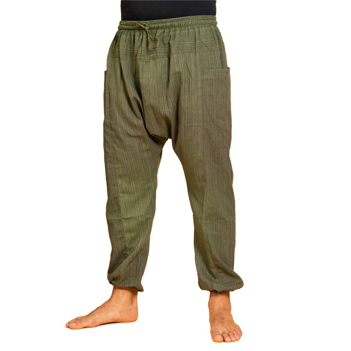 PANASIAM Chill Pants, lini, M, Olive