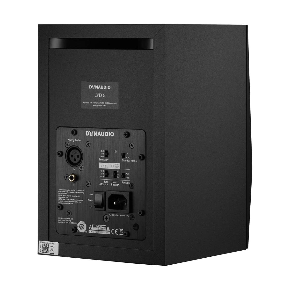 Amazon.com: DYNAUDIO LYD 5 5 Inches Powered Studio Monitor Black