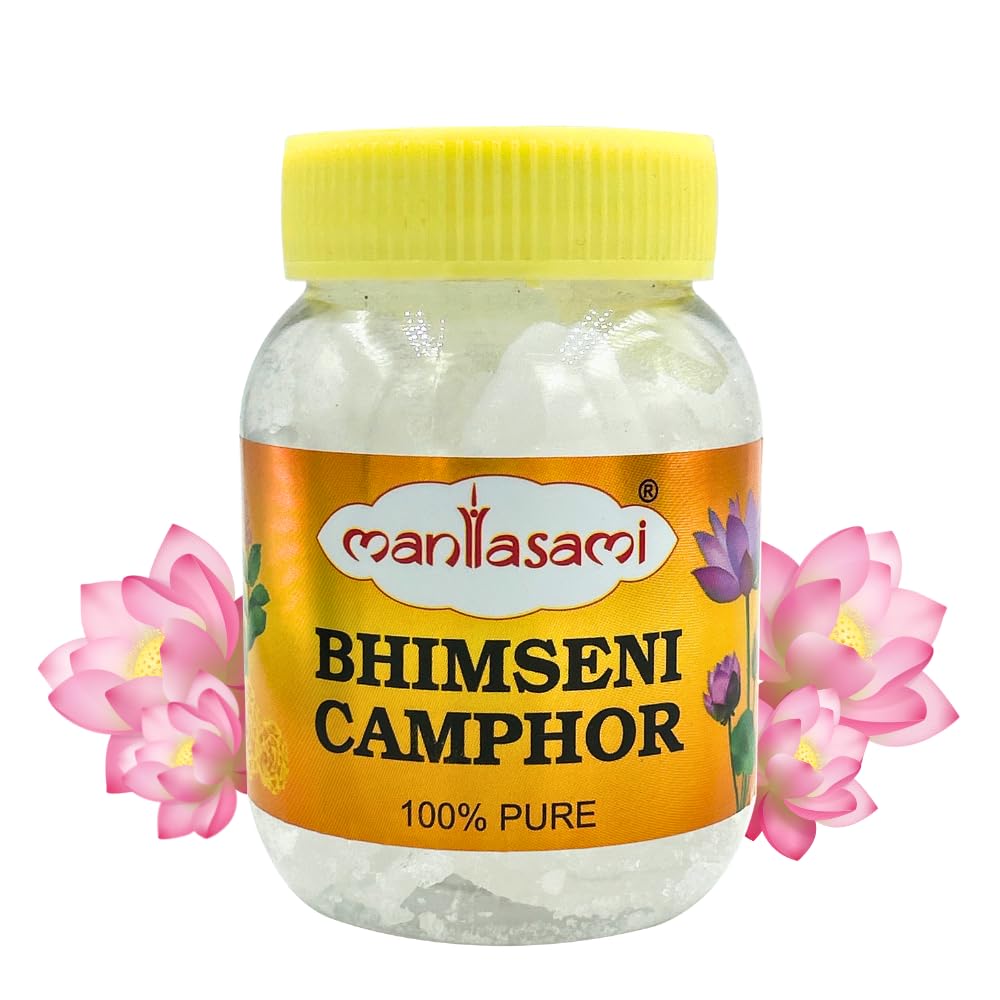 See full amazon price history chart for Manyasami Premium Bhimseni Camphor, 100g Jar Manyasami Premium Bhimseni Camphor, 100g Jar (B0DFF59J36) Amazon Price History, Amazon Price Tracker