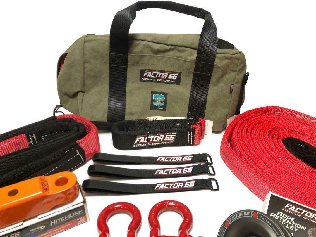 Proper Spec Factor 55 Vehicle Recovery Kit Sawtooth